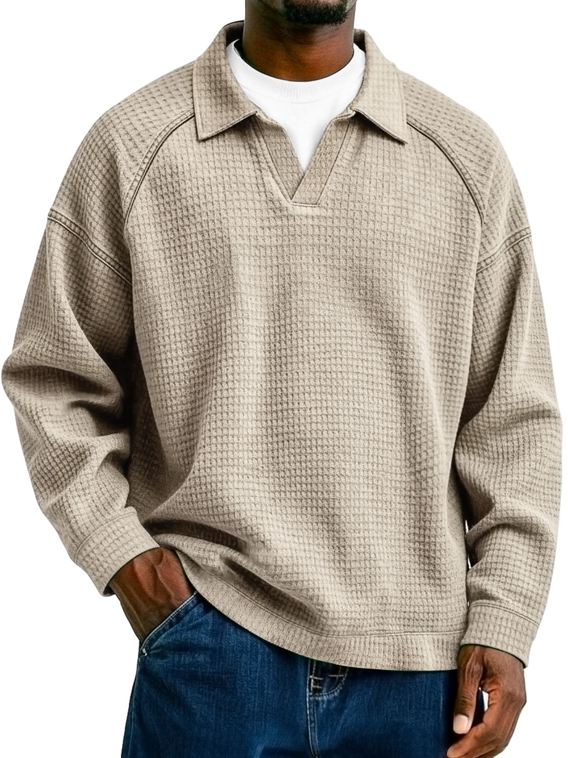 Men Can't Get Enough of This Cozy Polo Shirt