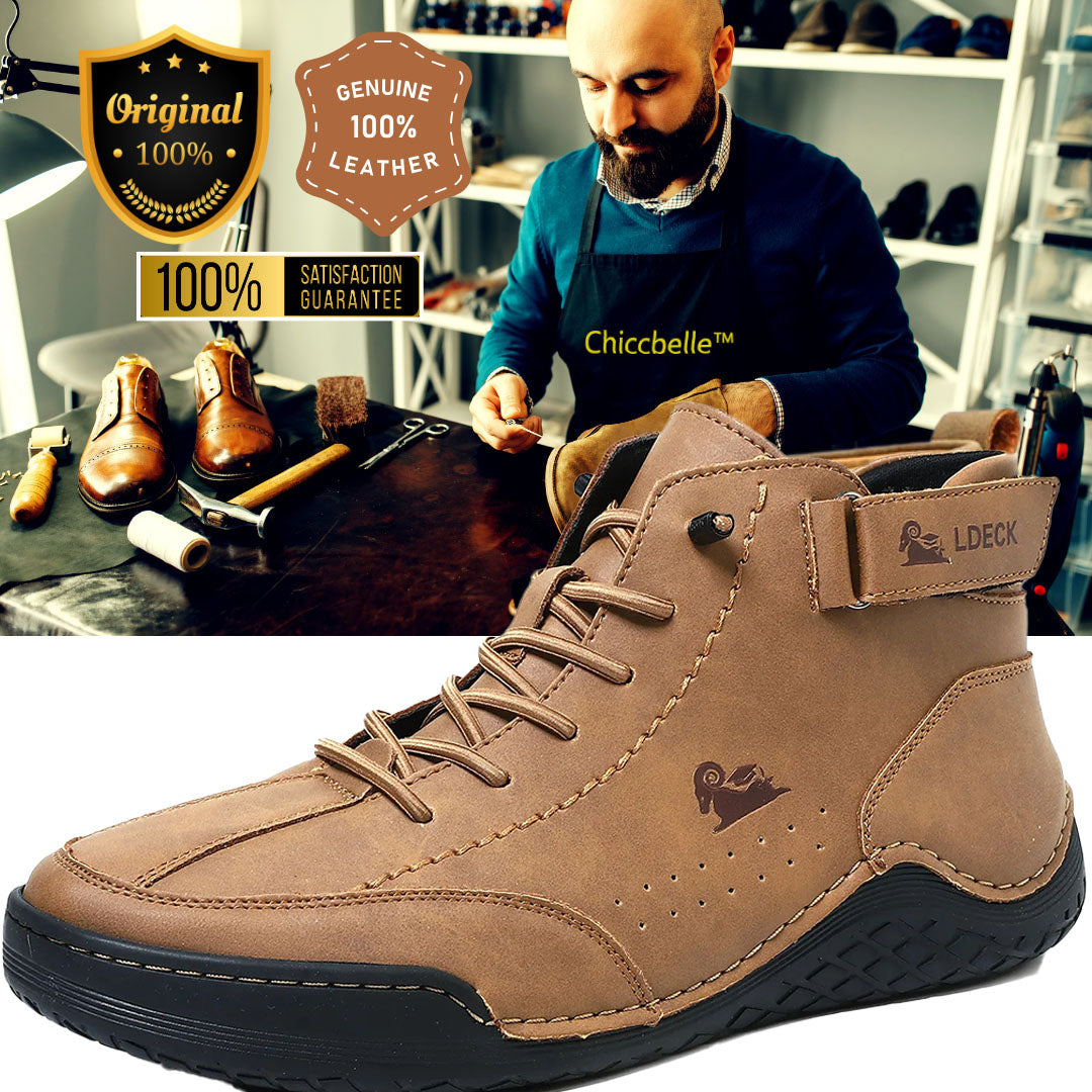 🔥LAST DAY 70% OFF🔥 Comfortable Waterproof Orthopedic Leather Walking Hiking Shoes