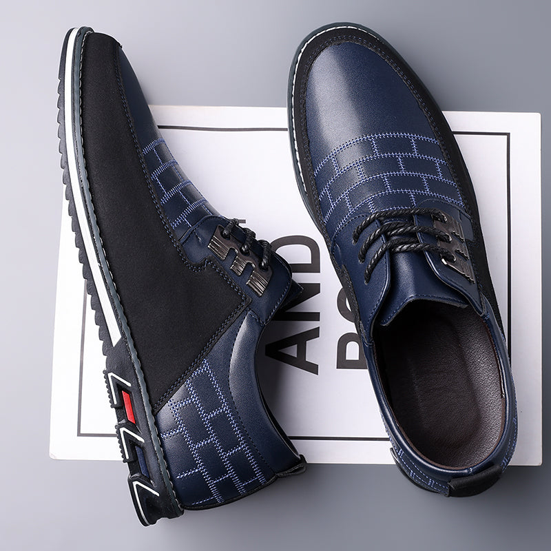 Men's Fashion Calfskin Leather Shoes