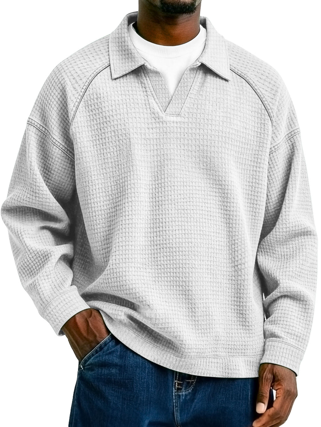 Men Can't Get Enough of This Cozy Polo Shirt
