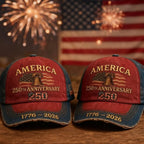 🔥LAST DAY BUY 2 GET 1 FREE🔥United States 250th Anniversary Red Cap