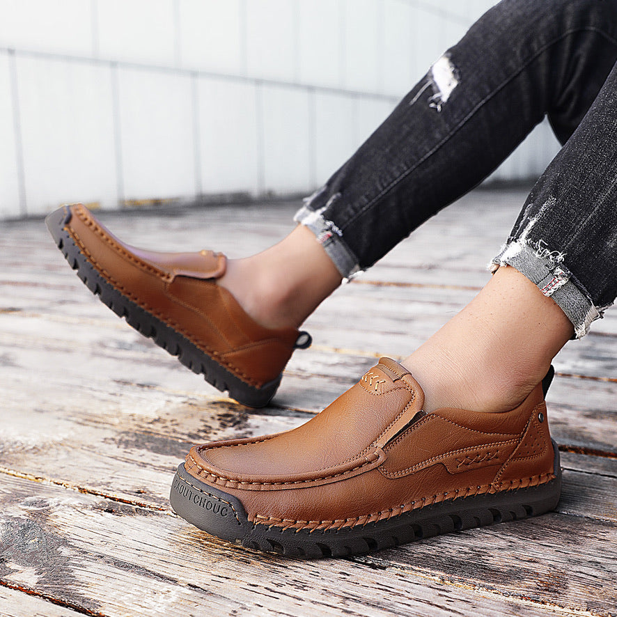 ⏰Last Day! 60% OFF 🔥Men's Handcrafted Cowhide Orthopedic Loafers