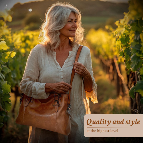 Sienna’s Graceful Allure | Elegant Shoulder Bag