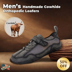⏰Promotion - 50% OFF🔥Men's Breathable Leather Orthopedic Shoes – Hand-Stitched, Non-Slip