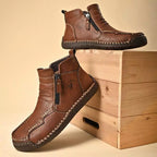 (🔥CLEARANCE SALE - 70% OFF)Men's Hand-sewn Cowhide Boots Comfortable Waterproof And Non-slip