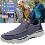 Men's Daily Canvas Wear Proof Orthopedic Walking Shoes🔥BUY 2 FOR FREE SHIPPING🔥Best seller!