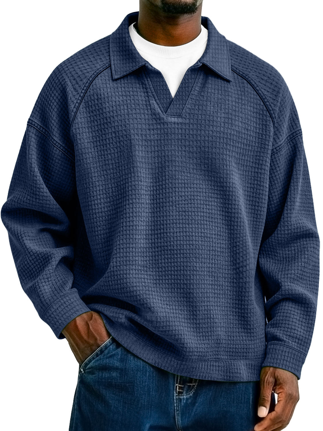 Men Can't Get Enough of This Cozy Polo Shirt
