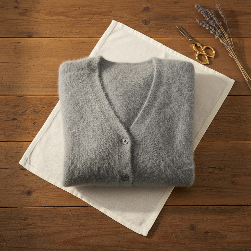 Cotton V-Neck Cardigan