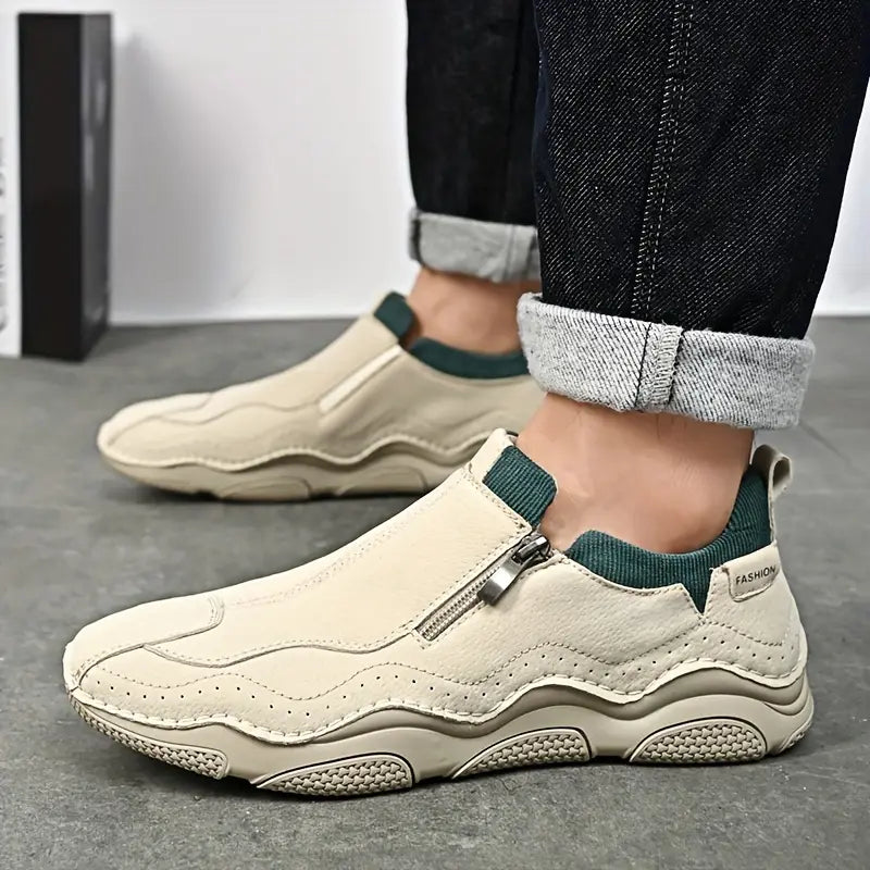 🔥On This Week Sale 70% OFF🔥Men's Casual Sneakers - Breathable Synthetic Upper, Non-Slip Rubber Sole, Comfortable Fabric Lining for Walking & Driving