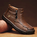 (⏰Last Day 70% OFF🔥)Men's Top-Quality Motorcycle Boots Hand-Stitched Genuine Leather Boots