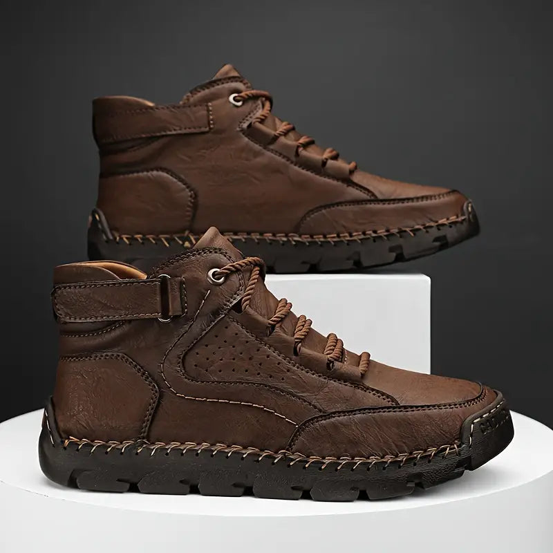 (🔥CLEARANCE SALE - 70% OFF) Men's Handcrafted Cowhide Shoes - Relieve Foot Pain