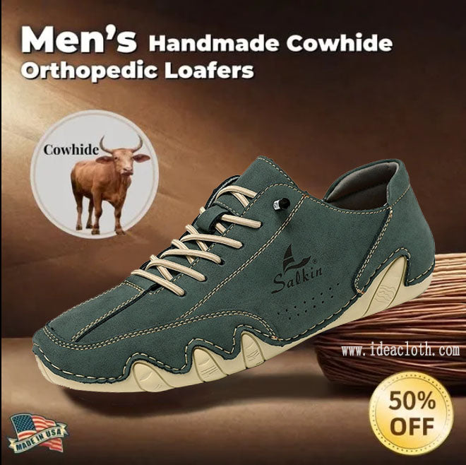 Last day 70% off 🔥Men's genuine slip-on loafers