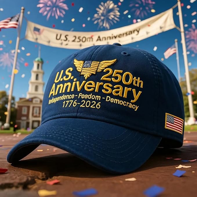 Limited U.S. 250th Anniversary Retro Washed Cap