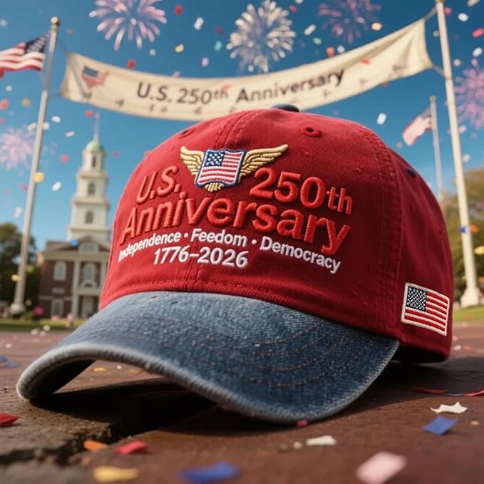 Limited U.S. 250th Anniversary Retro Washed Cap