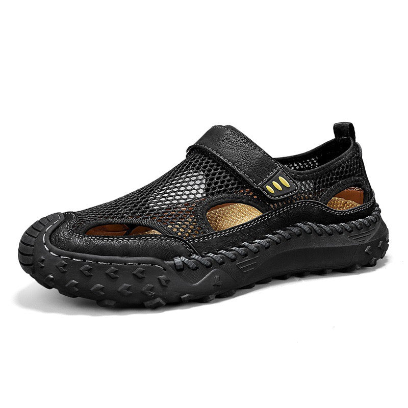 ⏰Last Day 60% OFF 🔥Men's - Cowhide Breathable Mesh Sandals