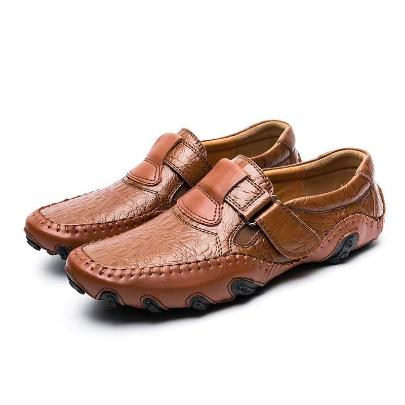 ⏰Last Day 50% OFF🔥 Men's Handmade Genuine Leather Slip-On Loafers