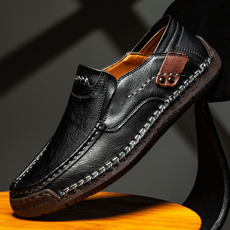 ⏰Last Day 50% OFF🔥 Men's Genuine Leather Slip-On Loafers