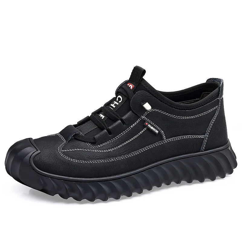 MerrfeetTM⏰Promotion - 70% OFF🔥Men's Handcrafted Genuine Leather Waterproof Anti-Slip Boots