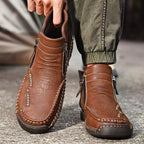 (🔥CLEARANCE SALE - 70% OFF)Men's Hand-sewn Cowhide Boots Comfortable Waterproof And Non-slip