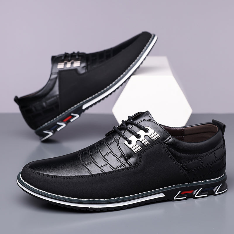 Men's Fashion Calfskin Leather Shoes
