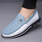 Men's business casual leather shoes