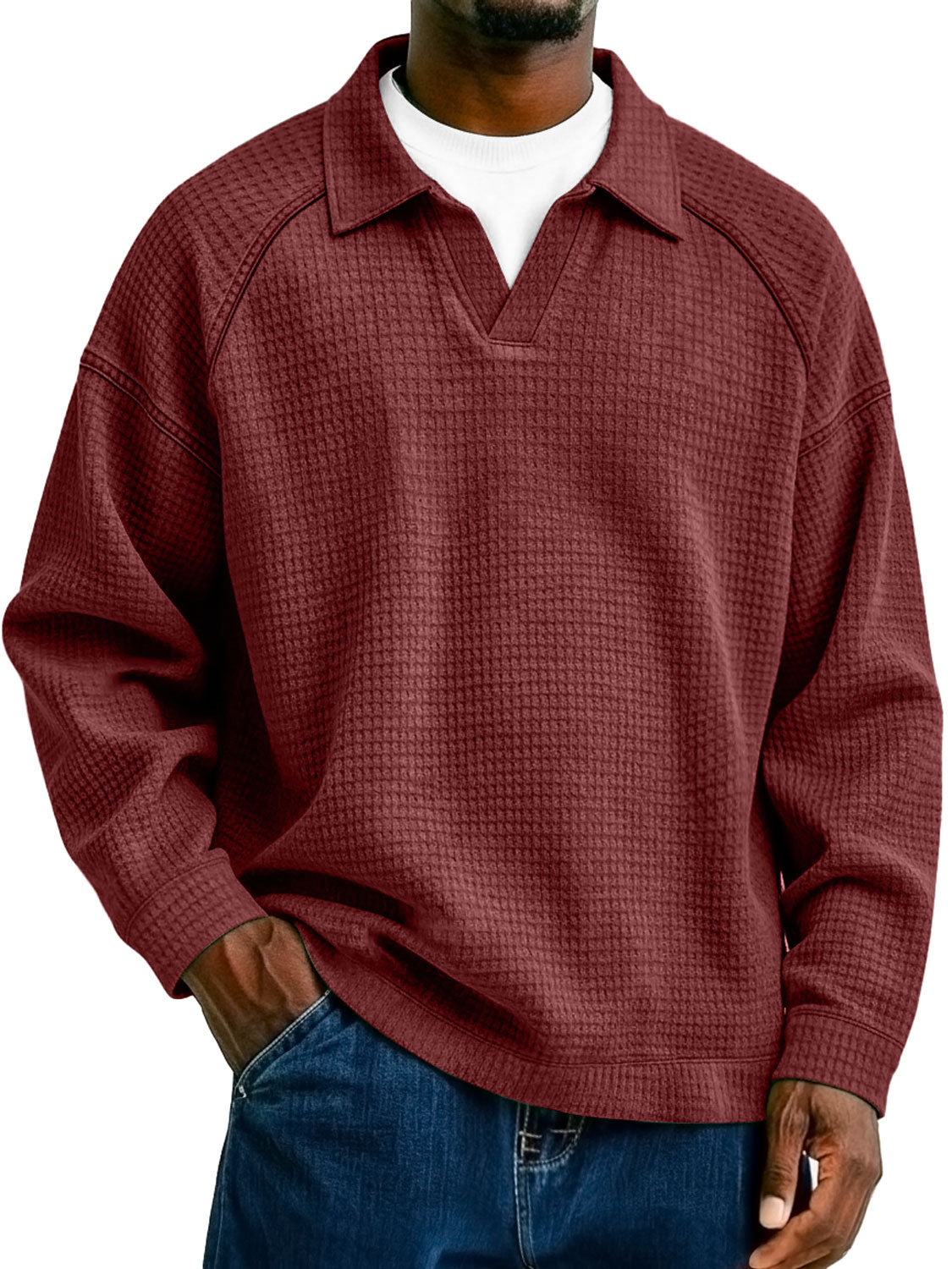 Men Can't Get Enough of This Cozy Polo Shirt