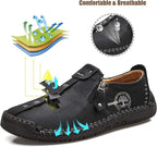 Side zipper Casual Fashion Non-slip Leather Boots