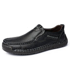 ⏰Christmas promotion - 50% OFF🔥 Men’s Premium Leather Loafers - Arch Support & Wide Fit Slip-On Shoes