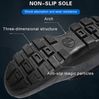 Comfortable orthotic support non-slip hiking shoes waterproof breathable shoes