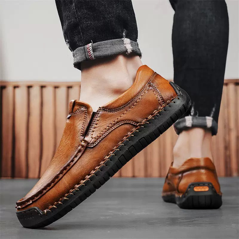 ⏰Promotion - 50% OFF🔥Men's Handcrafted Genuine Leather Orthopedic Loafers