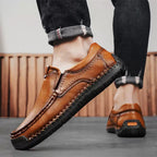 ⏰Promotion - 50% OFF🔥Men's Handcrafted Genuine Leather Orthopedic Loafers