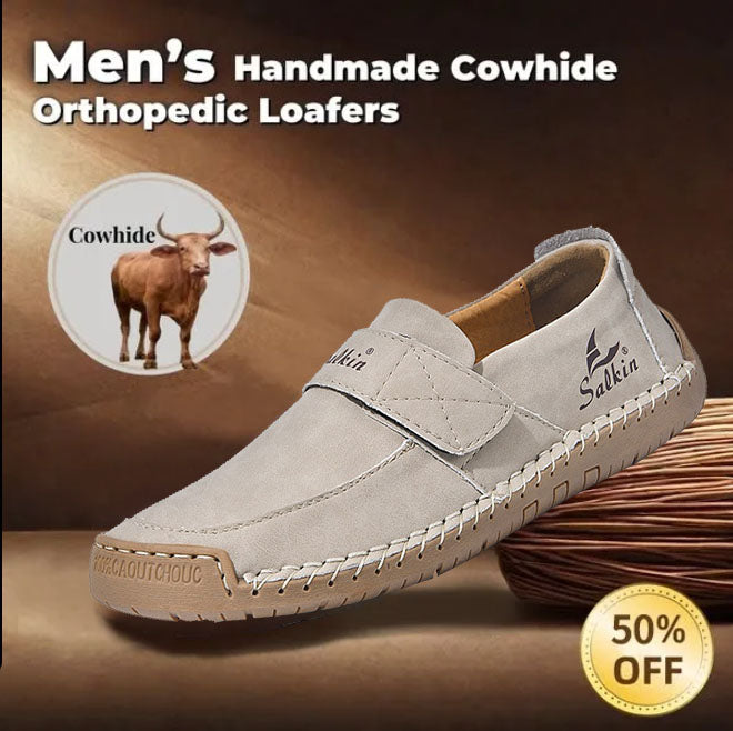 🔥Christmas Sale 70% OFF🔥Authentic men's and women's calfskin slip-on loafers