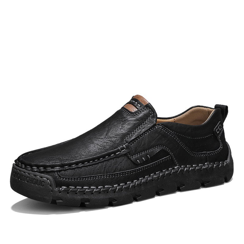 ideacloth®Men's Handcrafted Cowhide Orthopedic Loafers - Wide Toe Box