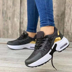 Women Orthopedic Lightweight Running Shoes, Lace-up Mesh Breathable Shoes