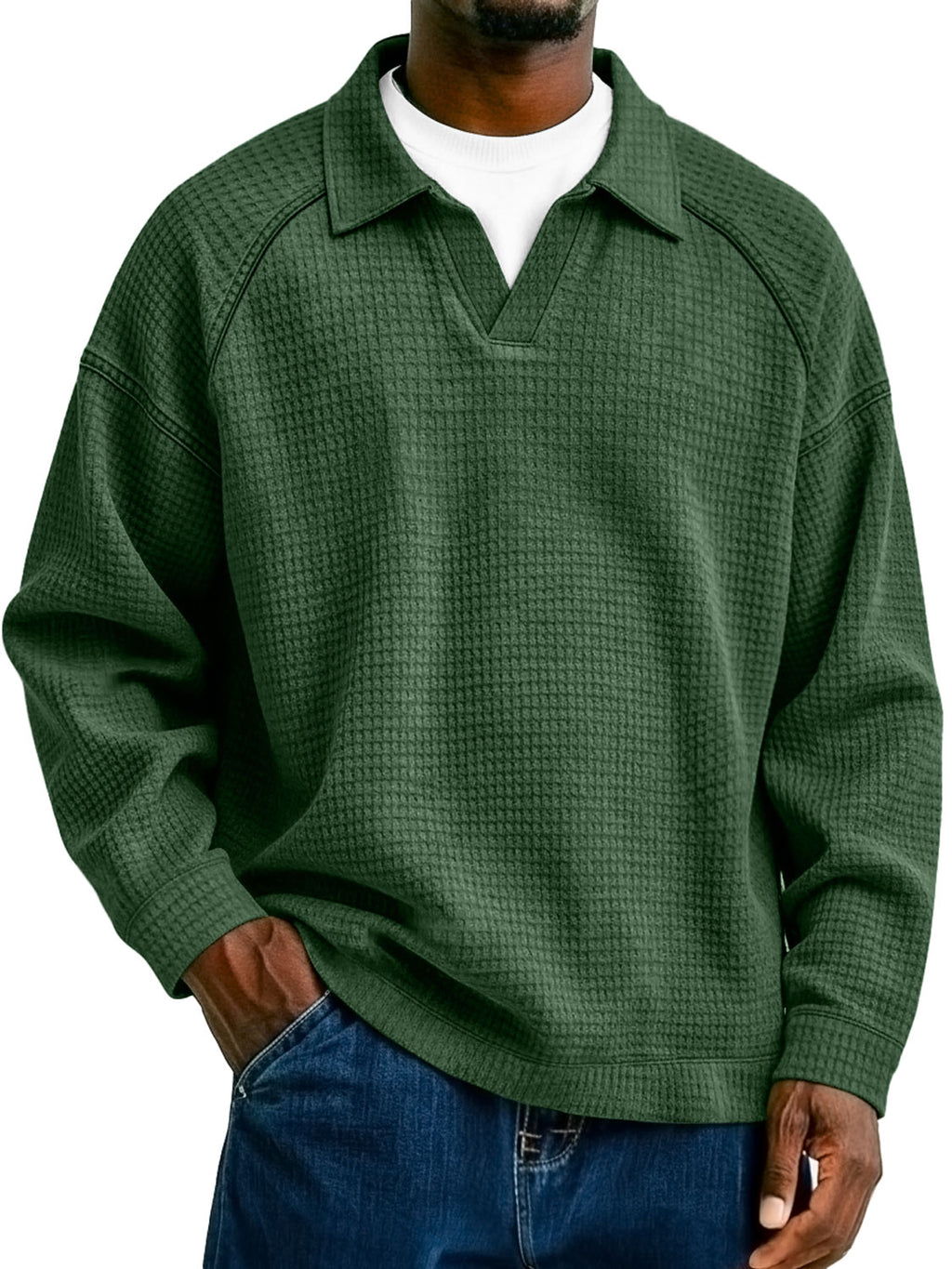 Men Can't Get Enough of This Cozy Polo Shirt