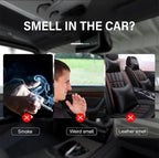 Solar Rotating Double Ring Suspension Car Aromatherapy Ornament💖