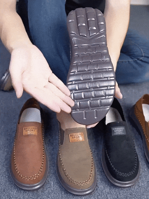 Spring New Casual Breathable Suede Leather Walking Shoes-Limited 50% Off