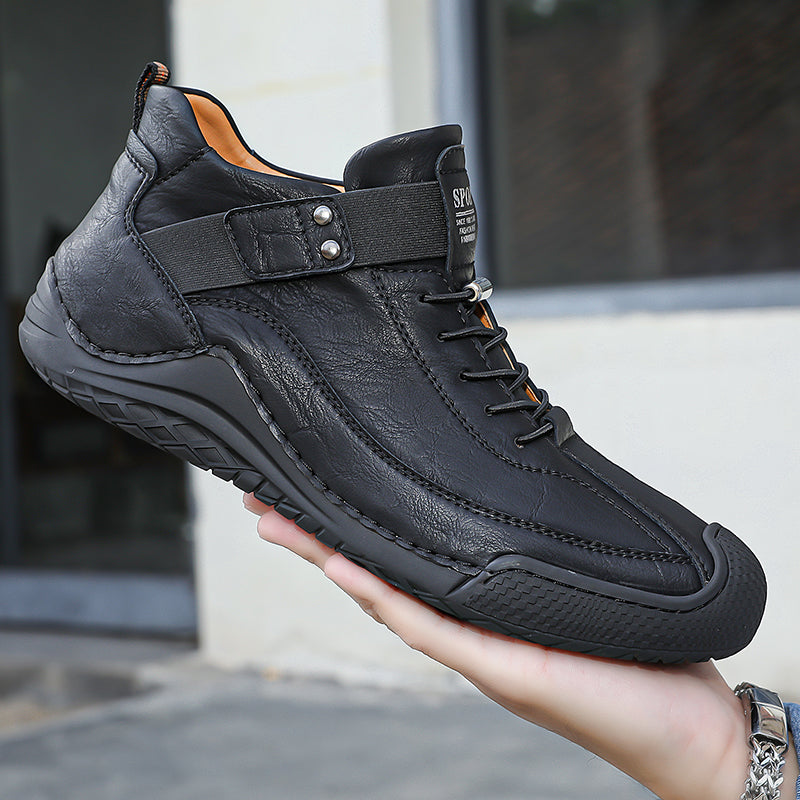 LAST DAY! 60% OFF 🔥⏱️ Christmas Sale ⏱️🔥 Men’s Hand-Stitched Non-Slip Casual Leather Boots | Stylish & Casual Men’s Footwear