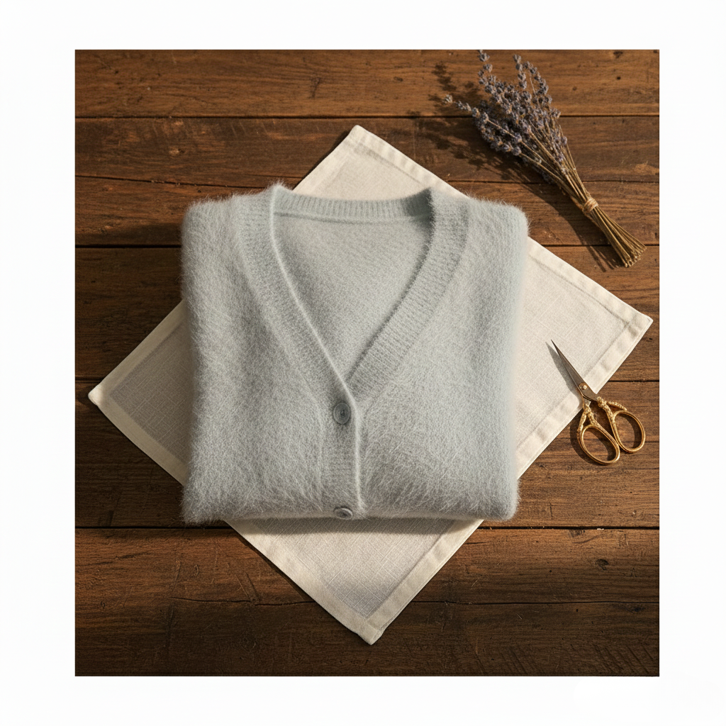 Cotton V-Neck Cardigan