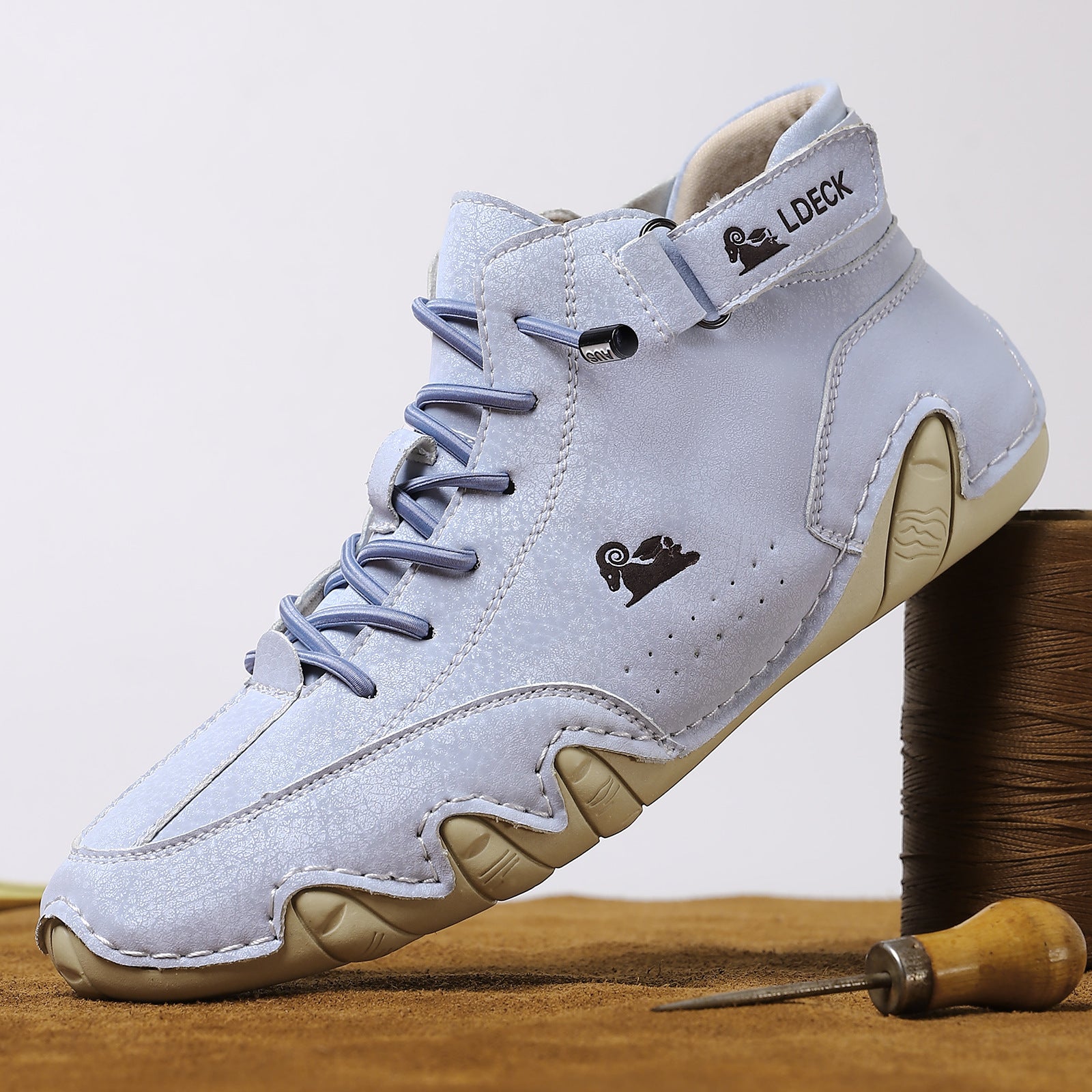 ⏰Promotion - 60% OFF🔥Barefoot Shoes Italian - Suede Velcro High Boots