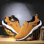 Men's versatile suede casual shoes