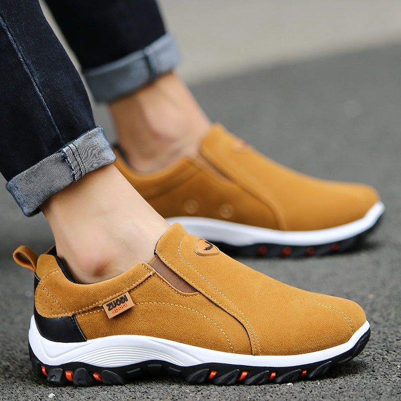 Men's versatile suede casual shoes