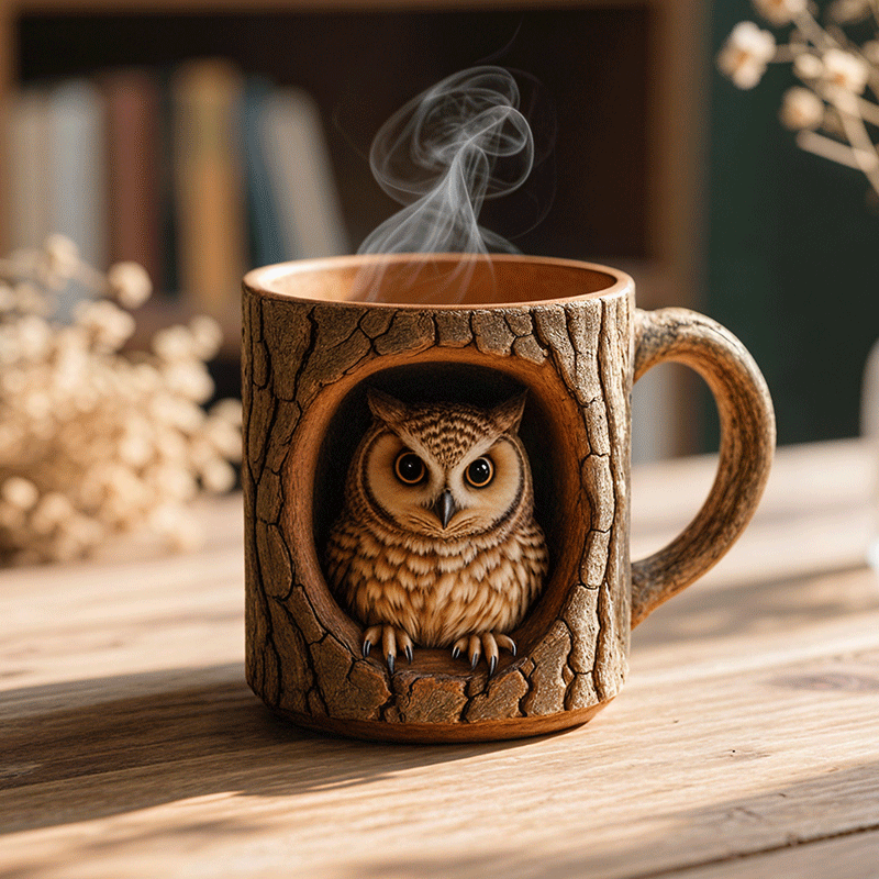Graddi Handmade Tree Hollow Mug: Whimsical, Durable, and Seriously Cute