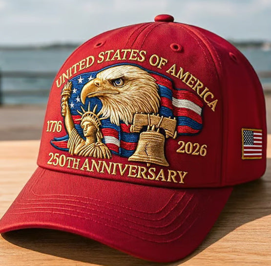 Glosrity Patriot Cap: A Wearable Salute to 250 Years of Freedom & Sacrifice