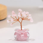 Natural Citrine Fortune Tree Miniature Ornament