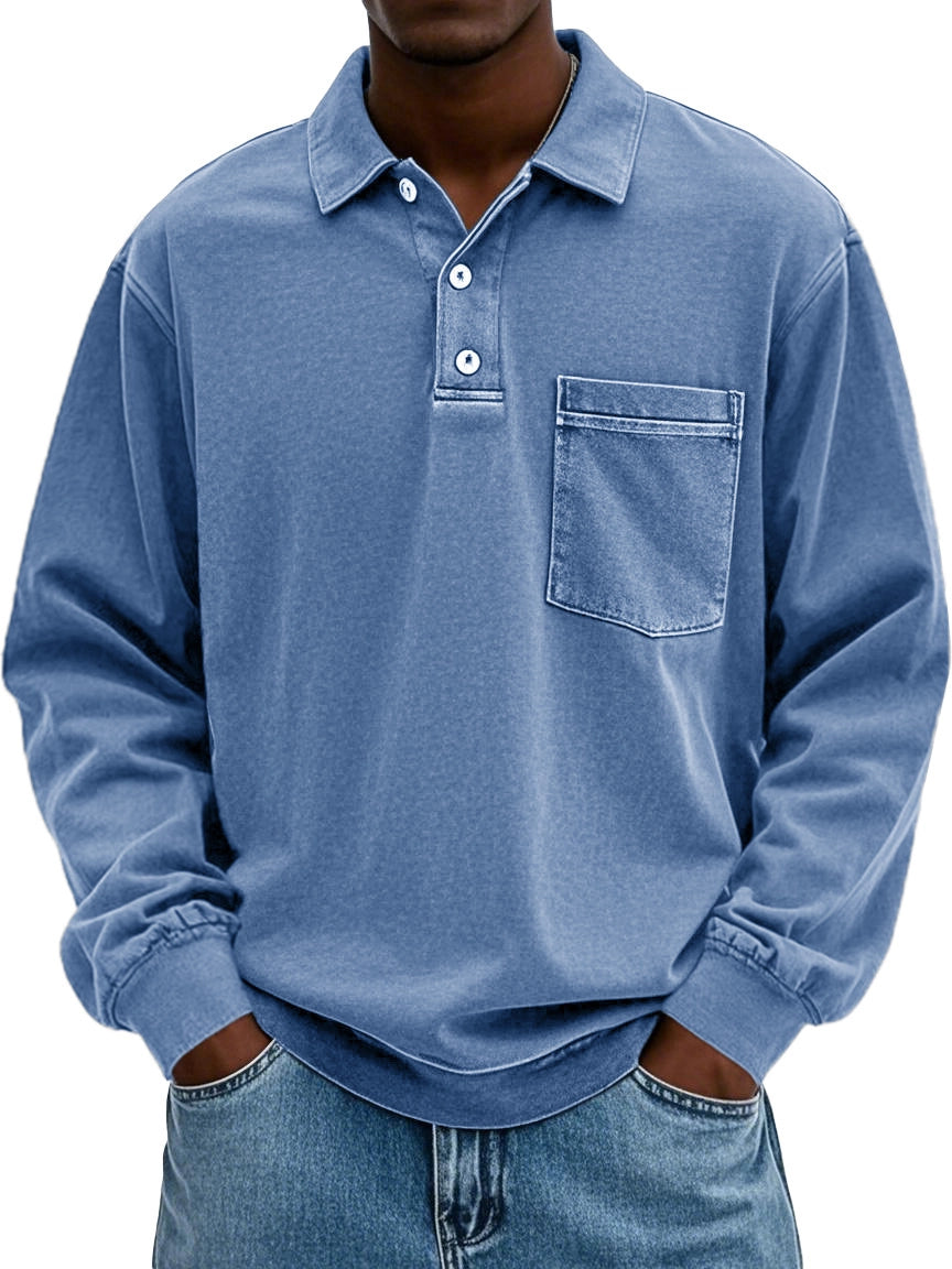 Men love this comfortable polo shirt.