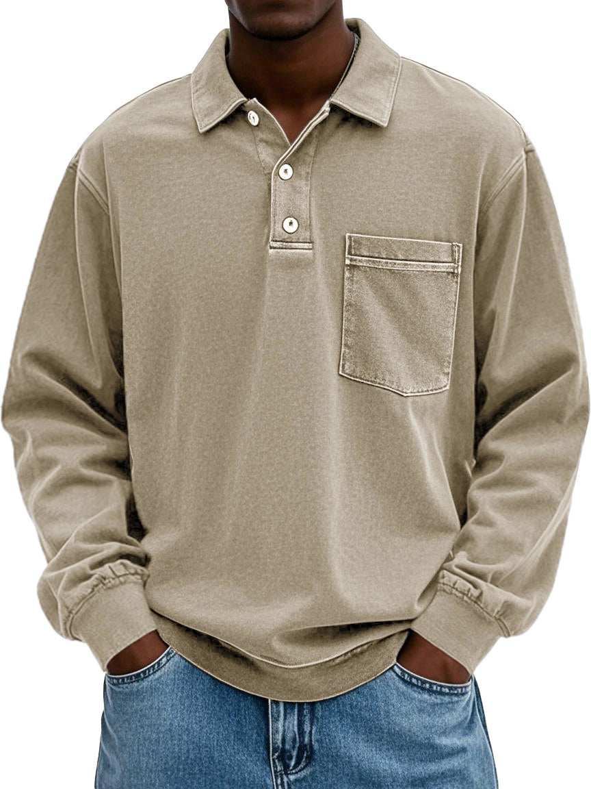 Men love this comfortable polo shirt.