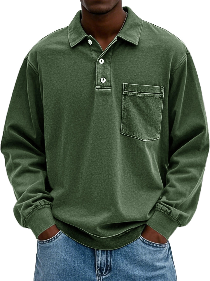 Men love this comfortable polo shirt.