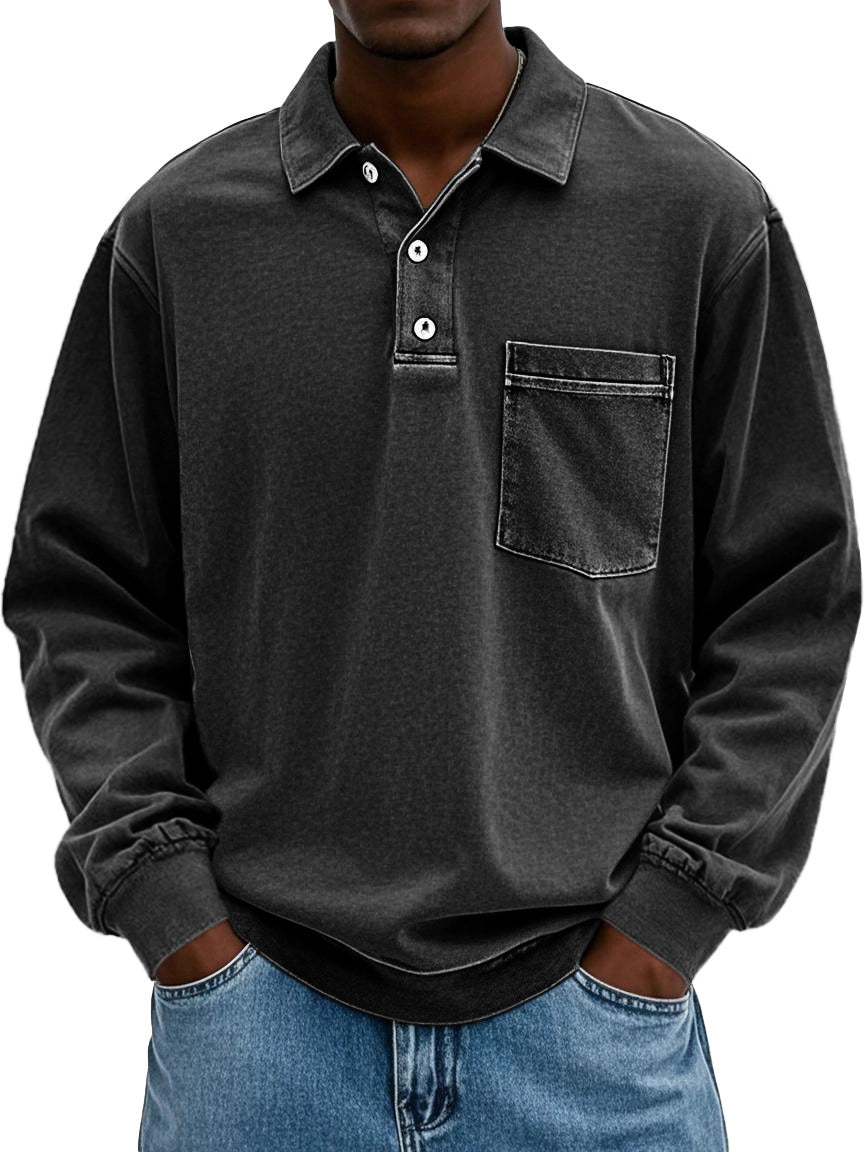 Men love this comfortable polo shirt.