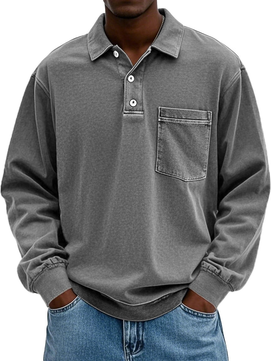 Men love this comfortable polo shirt.